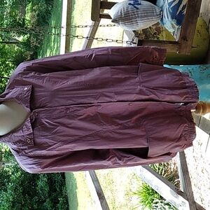 Vintage Haband purple jacket coat large nylon windbreaker